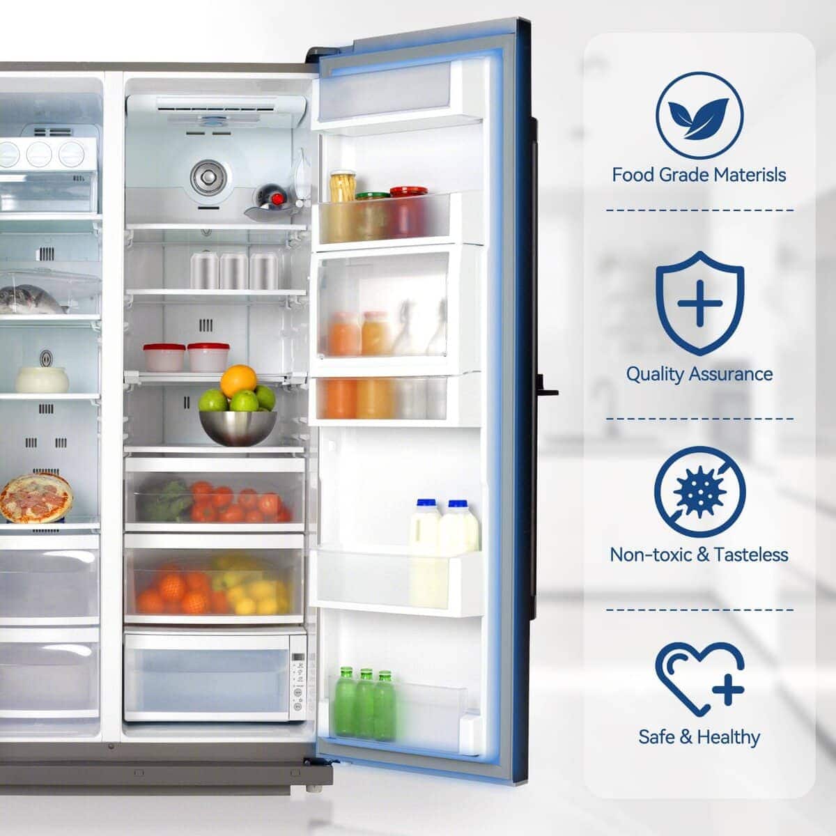 Sello de Puerta de Refrigerador Congelador de Reemplazo - Imagen 6