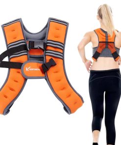 Chaleco Ponderado KEEP2MOVE para Mujeres, -Naranja/Gris