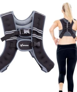 Chaleco con Peso KEEP2MOVE para Mujeres, -Negro/Gris