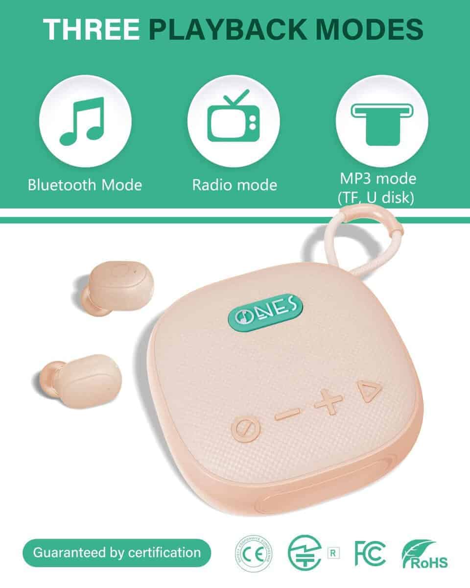 Altavoz Inalámbrico ONES MusPlay con Auriculares 2 en 1, - Imagen 9