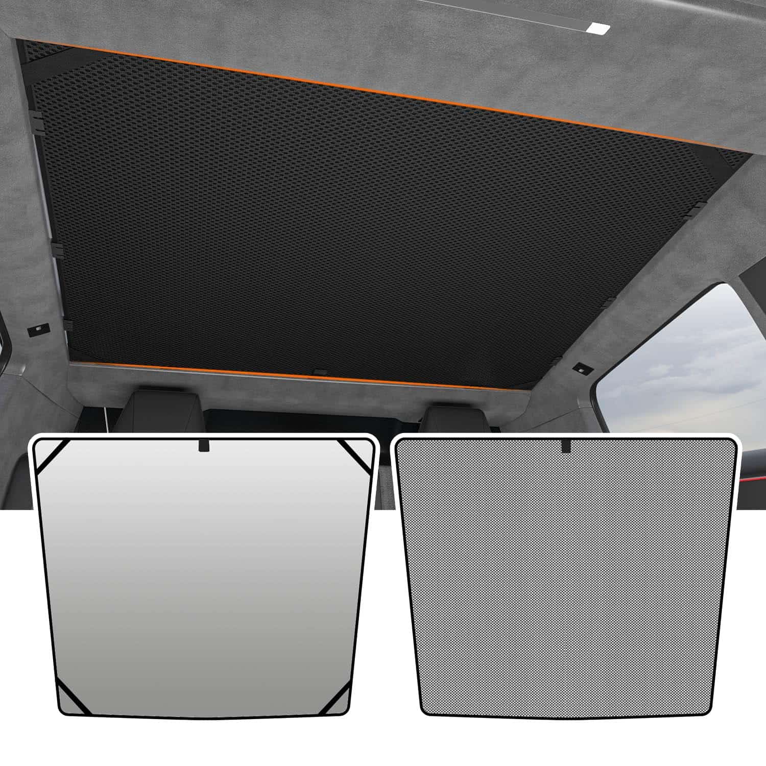 Powoq Parasol de Techo Compatible con Tesla Cybertruck 2023