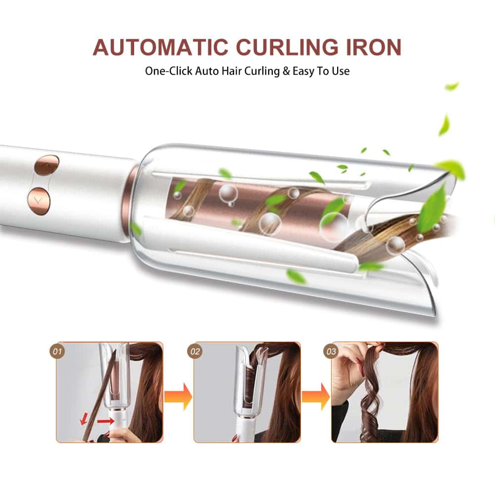 Rizador Automático de Pelo, Rizador de Pelo Automático con - Imagen 6