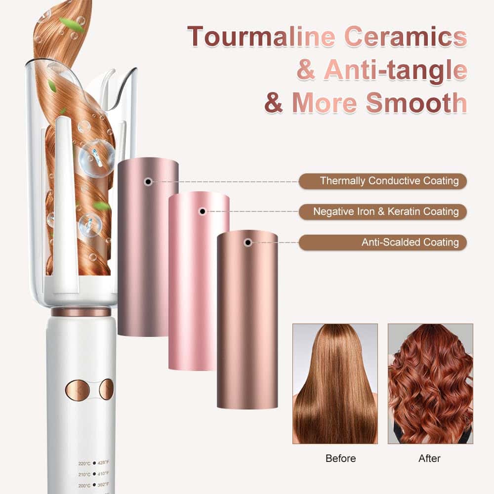 Rizador Automático de Pelo, Rizador de Pelo Automático con - Imagen 4