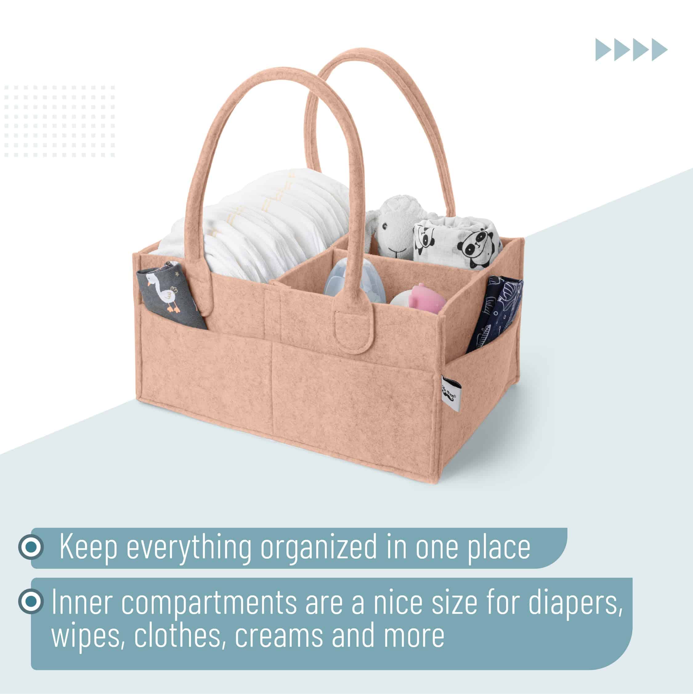 Organizador de Pañales para Bebés Mr. Pen, Cálido y - Imagen 5