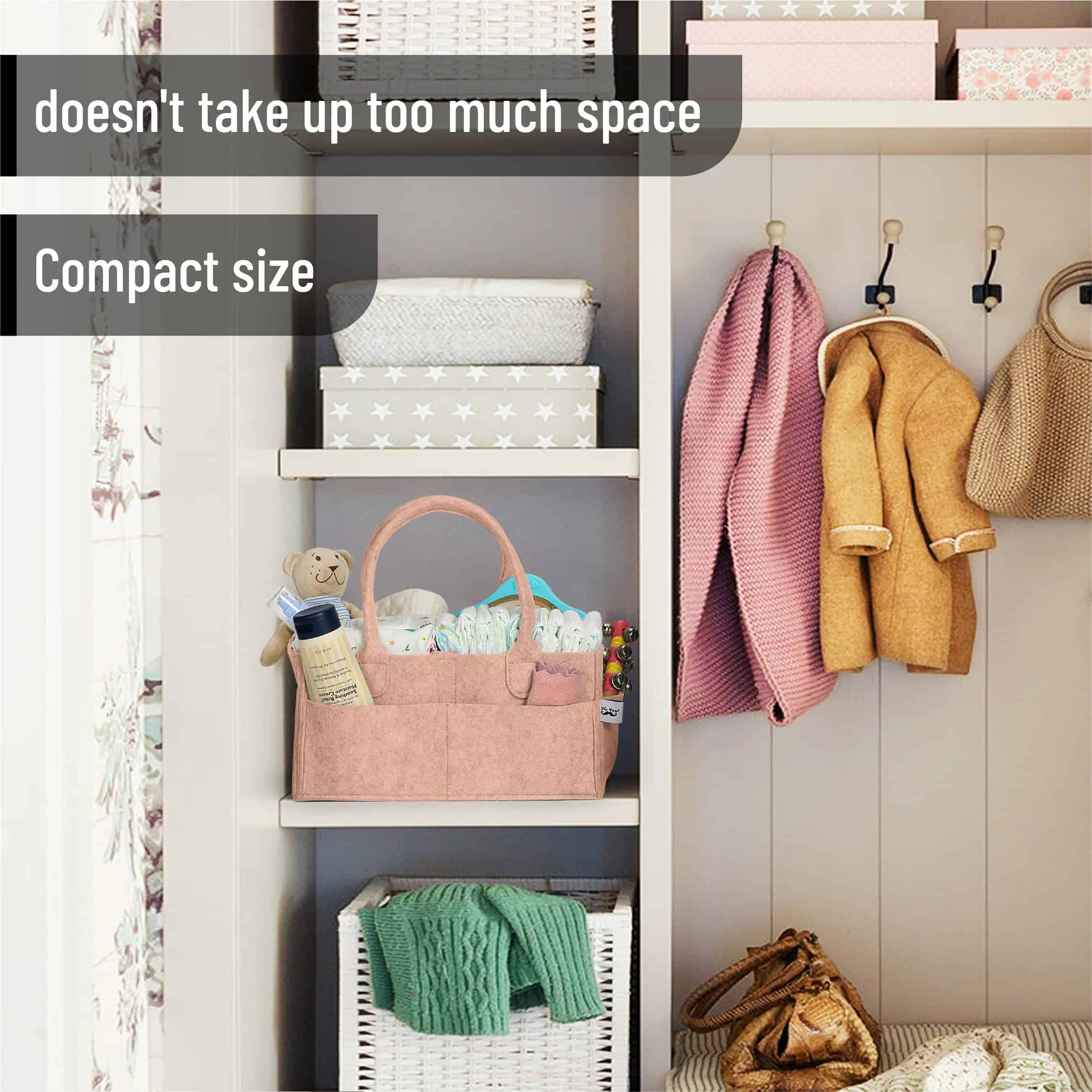 Organizador de Pañales para Bebés Mr. Pen, Cálido y - Imagen 6