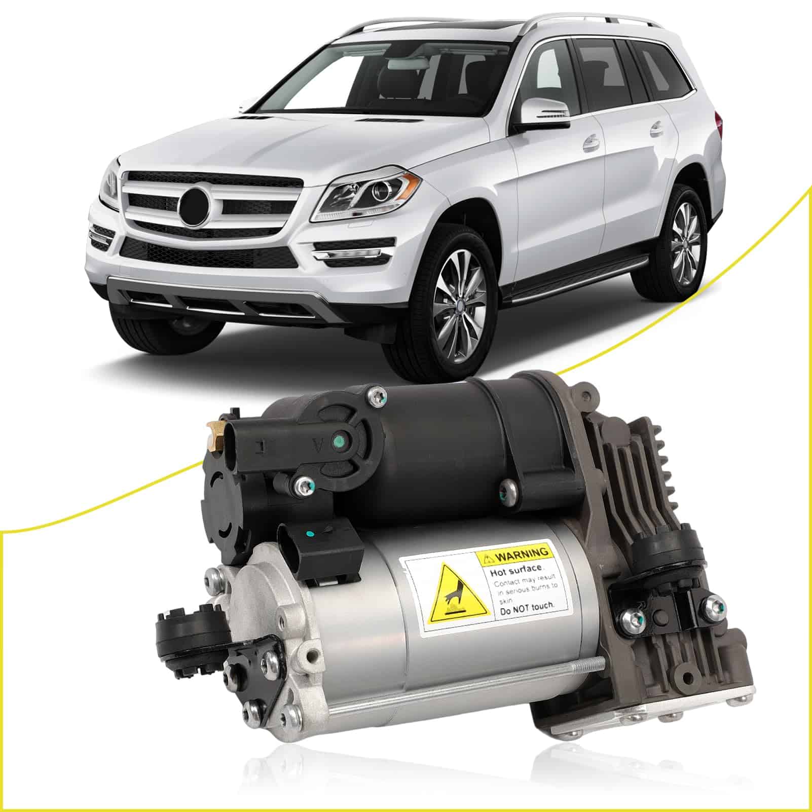 Compresor de Suspensión Neumática Compatible con Mercedes - Imagen 7