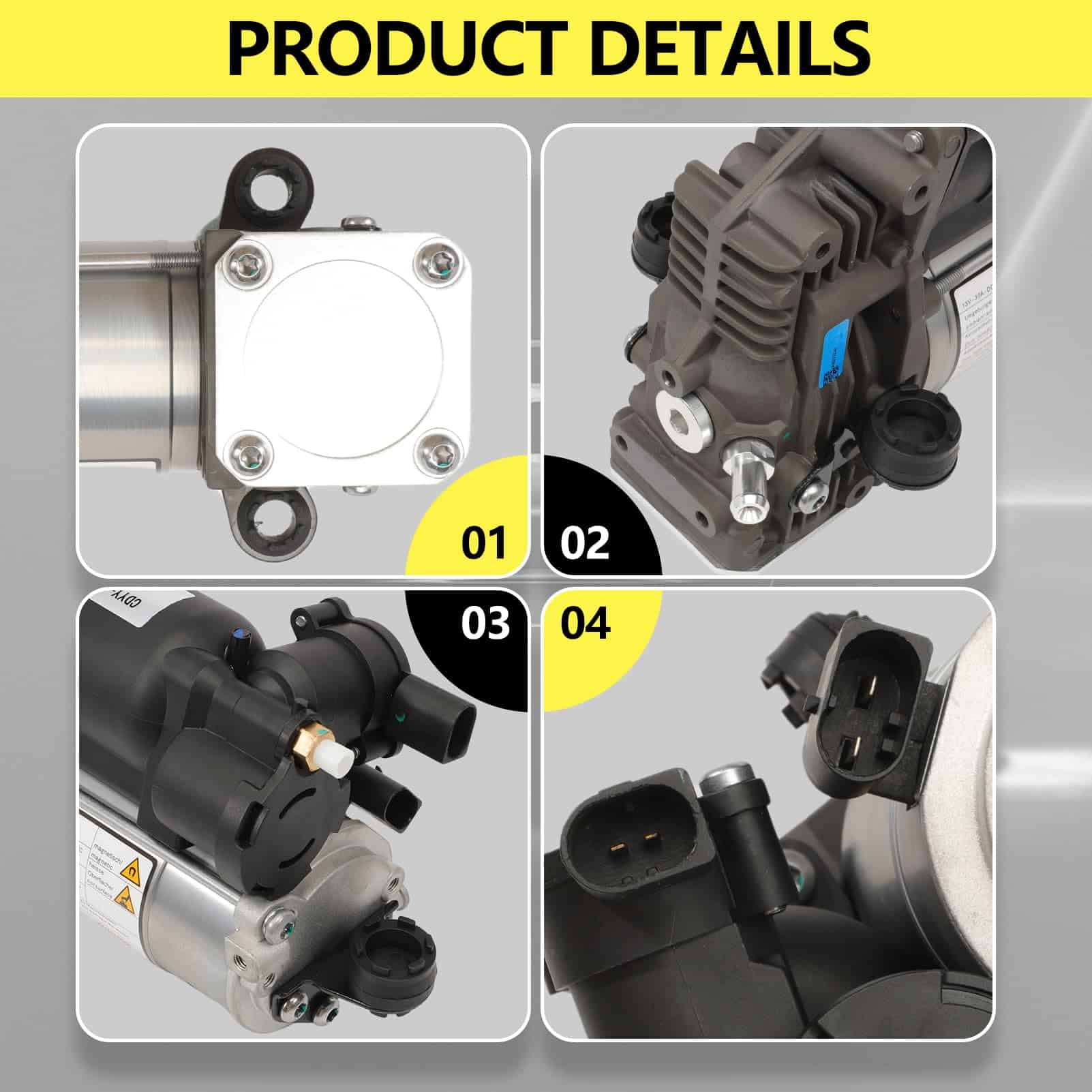 Compresor de Suspensión Neumática Compatible con Mercedes - Imagen 4