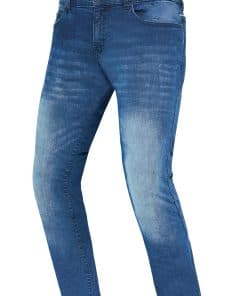 Jean de motocicleta HPGEARZ Blue Arc para hombres forrado