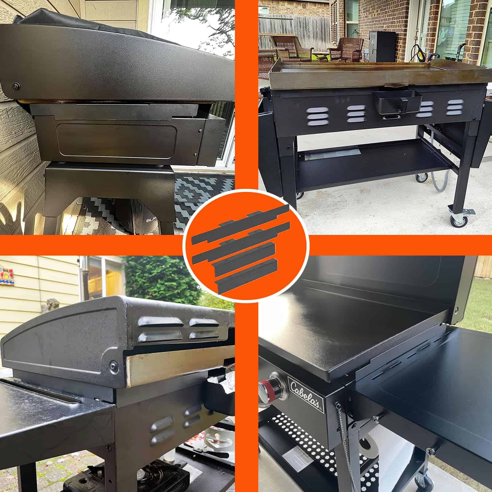 Protectores de Viento Mejorados Trybuy para Blackstone 22 - Imagen 7