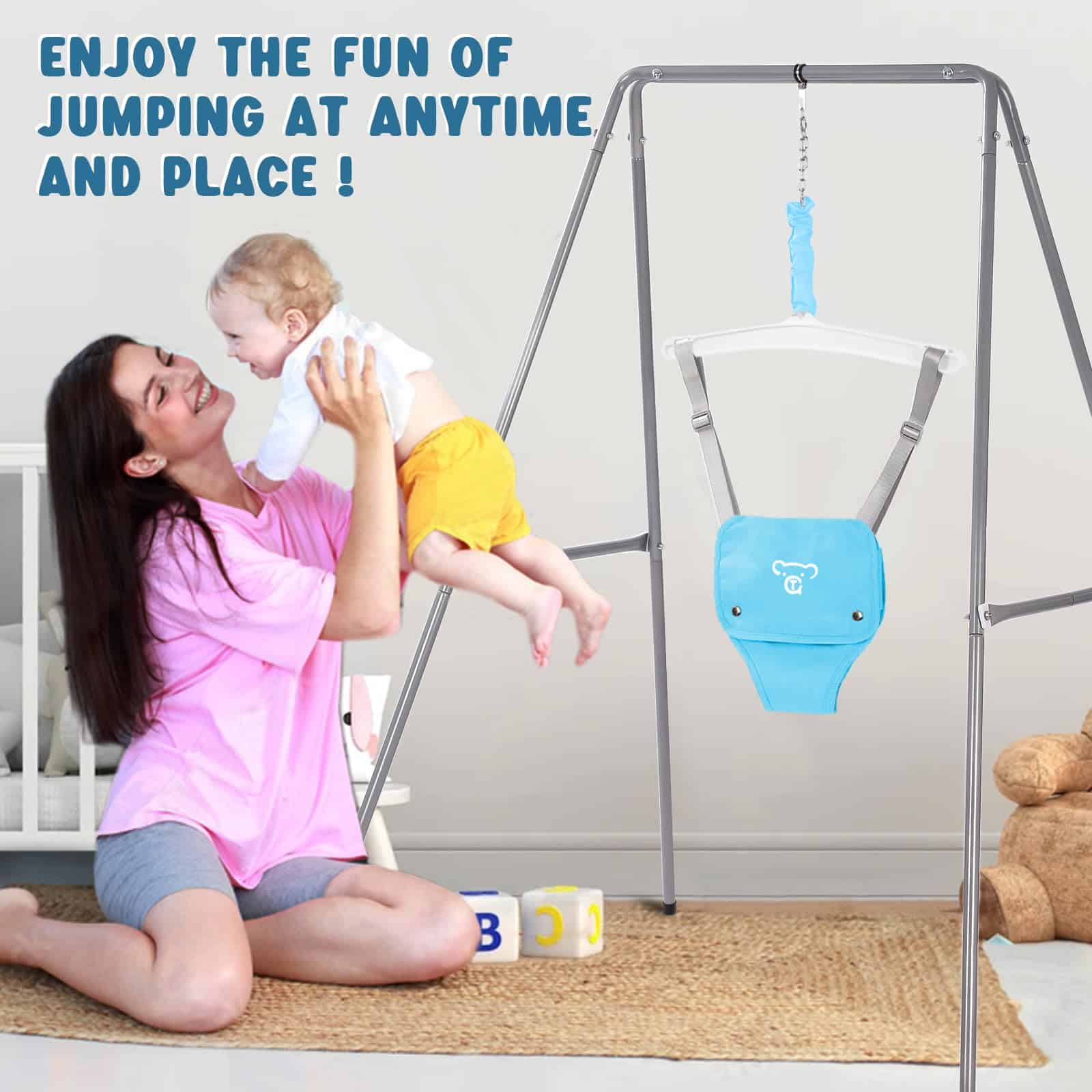Saltador para Bebé con Soporte, Saltadores para Bebés y - Imagen 6