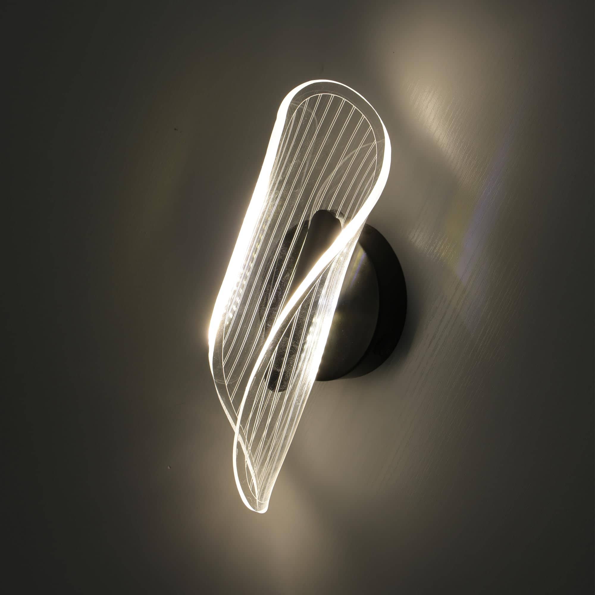 Lámpara de Pared LED Volcode 12V con Interruptor ON/OFF, - Imagen 5