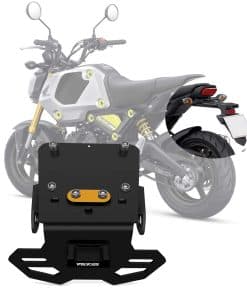 FOR Msx 125 Grom 125 2021 2022 Soporte de Matrícula para