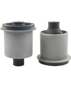 2Pcs Buje de la traviesa trasera del brazo del eje trasero