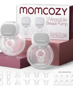 Extractor de leche Momcozy S9 Pro actualizado, diseño manos
