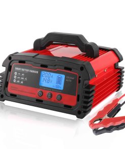 Cargador y Mantenedor Avanzado de Batería para Automóviles