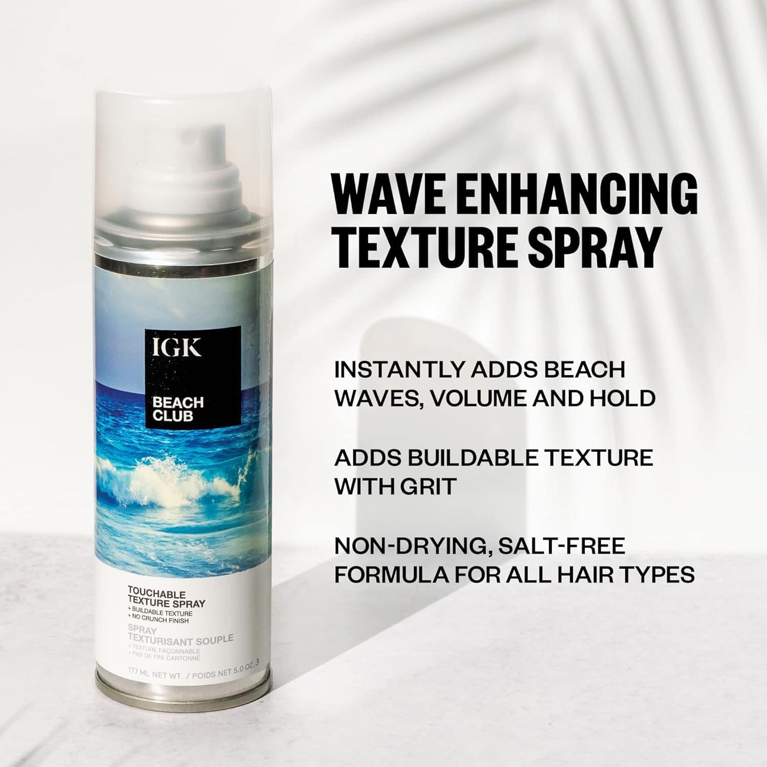 IGK BEACH CLUB Touchable Texture Spray Travel Bundle | - Imagen 4
