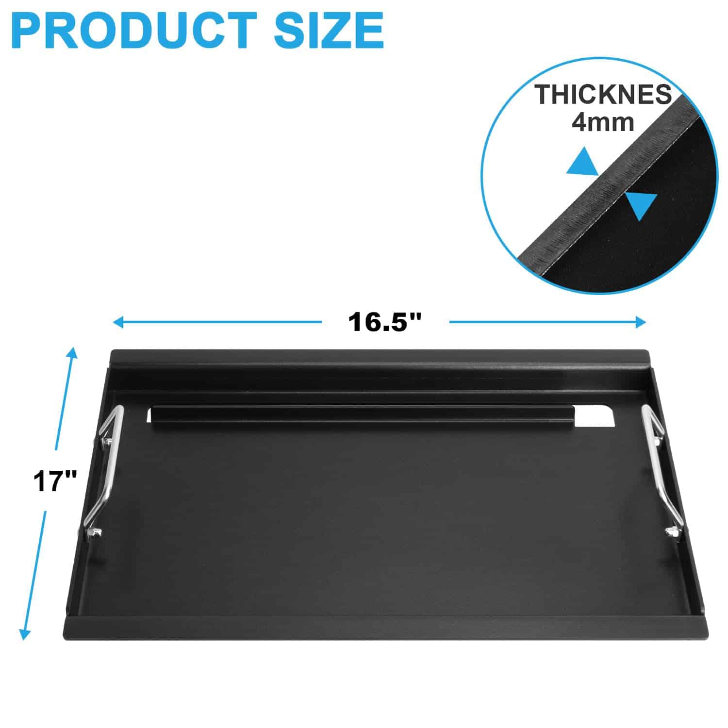 Plancha de tamaño completo para -Negro - Imagen 3