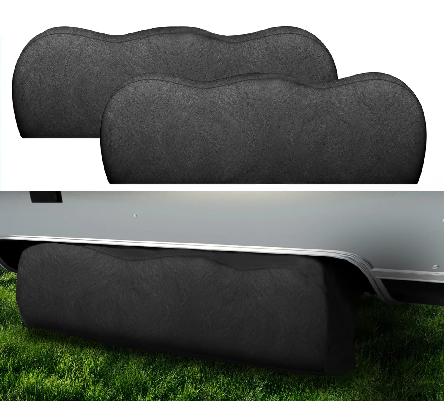 2 Pack Cubierta para Llantas de Triple Eje, para Llantas de