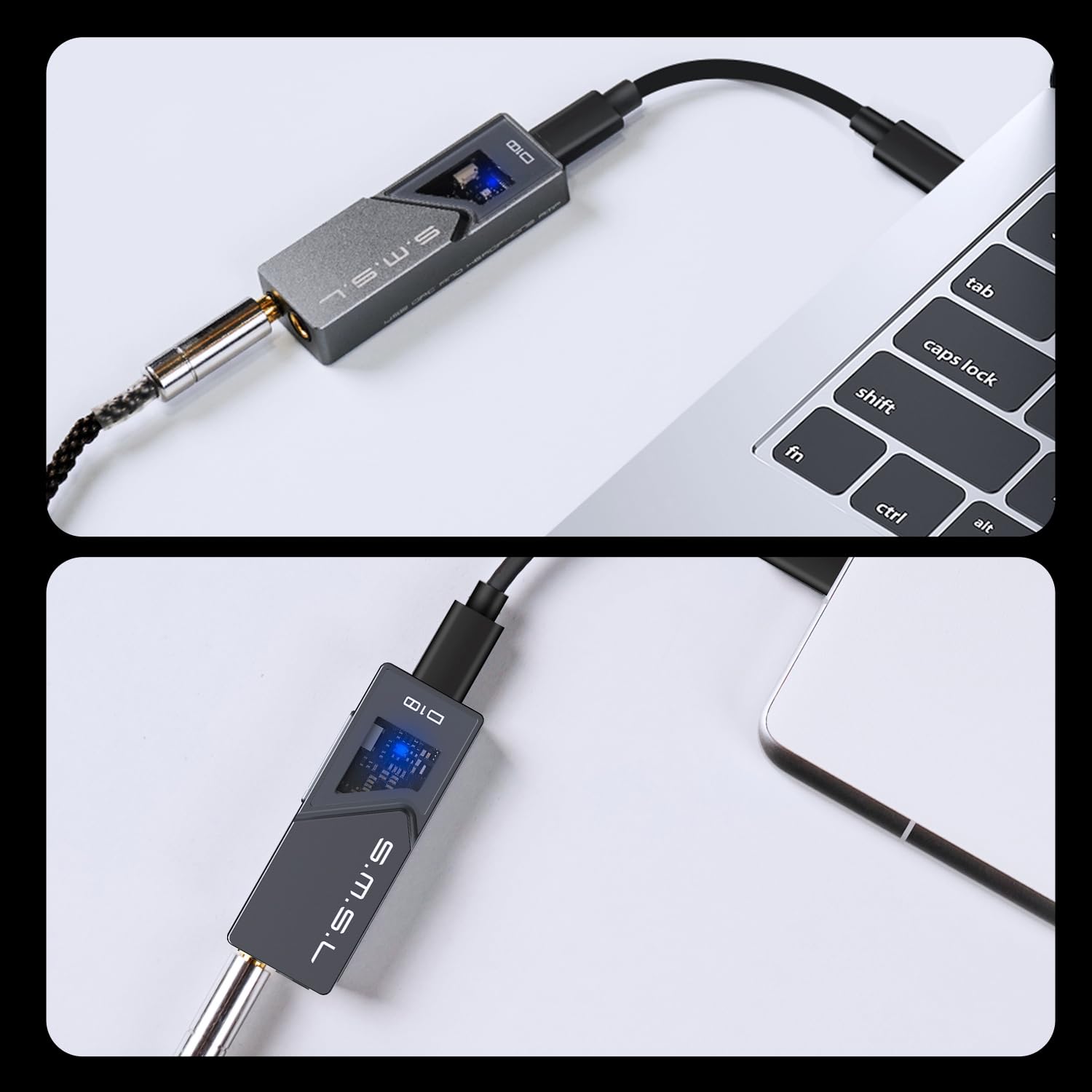 Amplificador de auriculares USB DAC portátil S.M.S.L D10 - Imagen 7