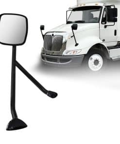 Espejo de capó negro para camión International Durastar