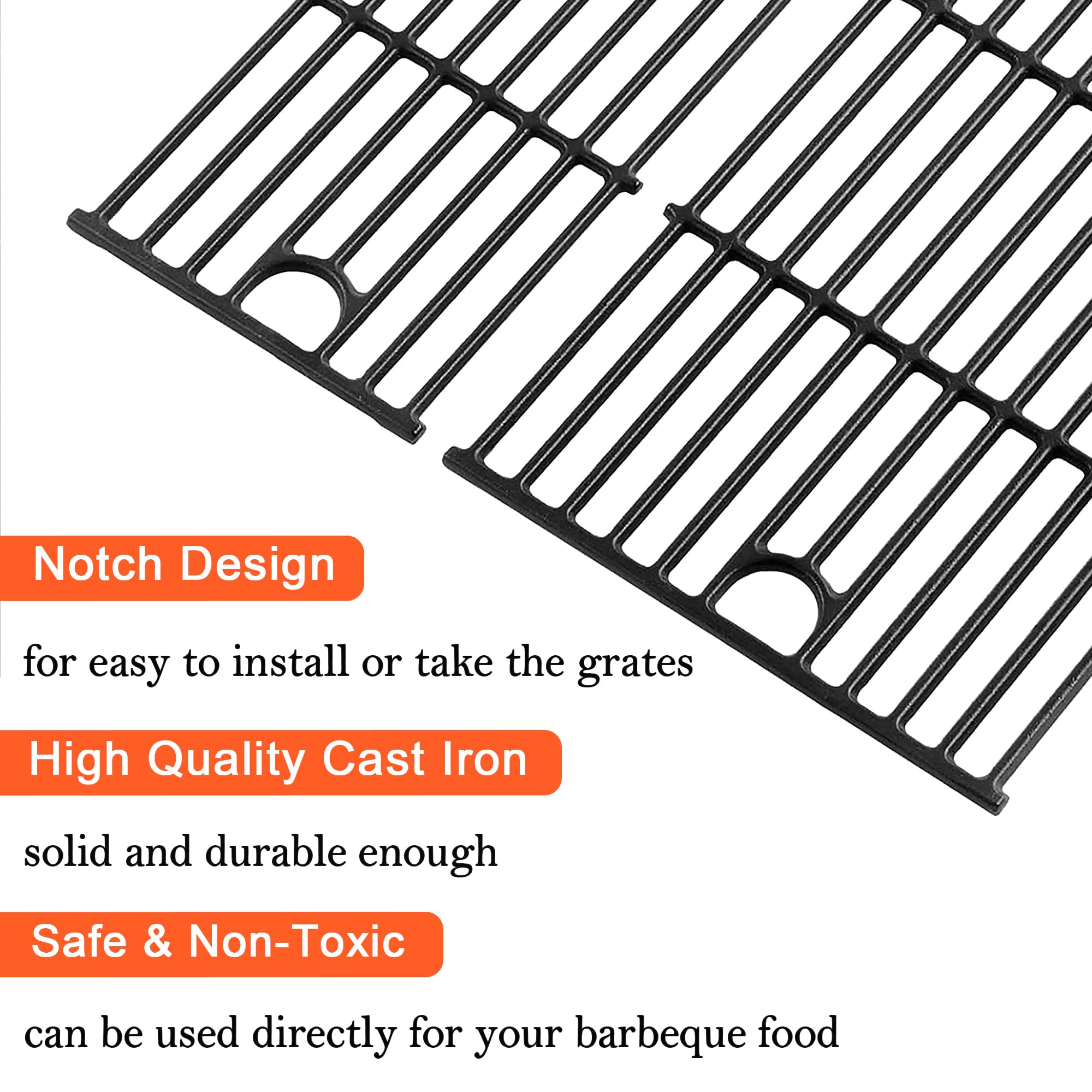17" Rejillas para parrilla Charbroil Performance 2 - Imagen 5
