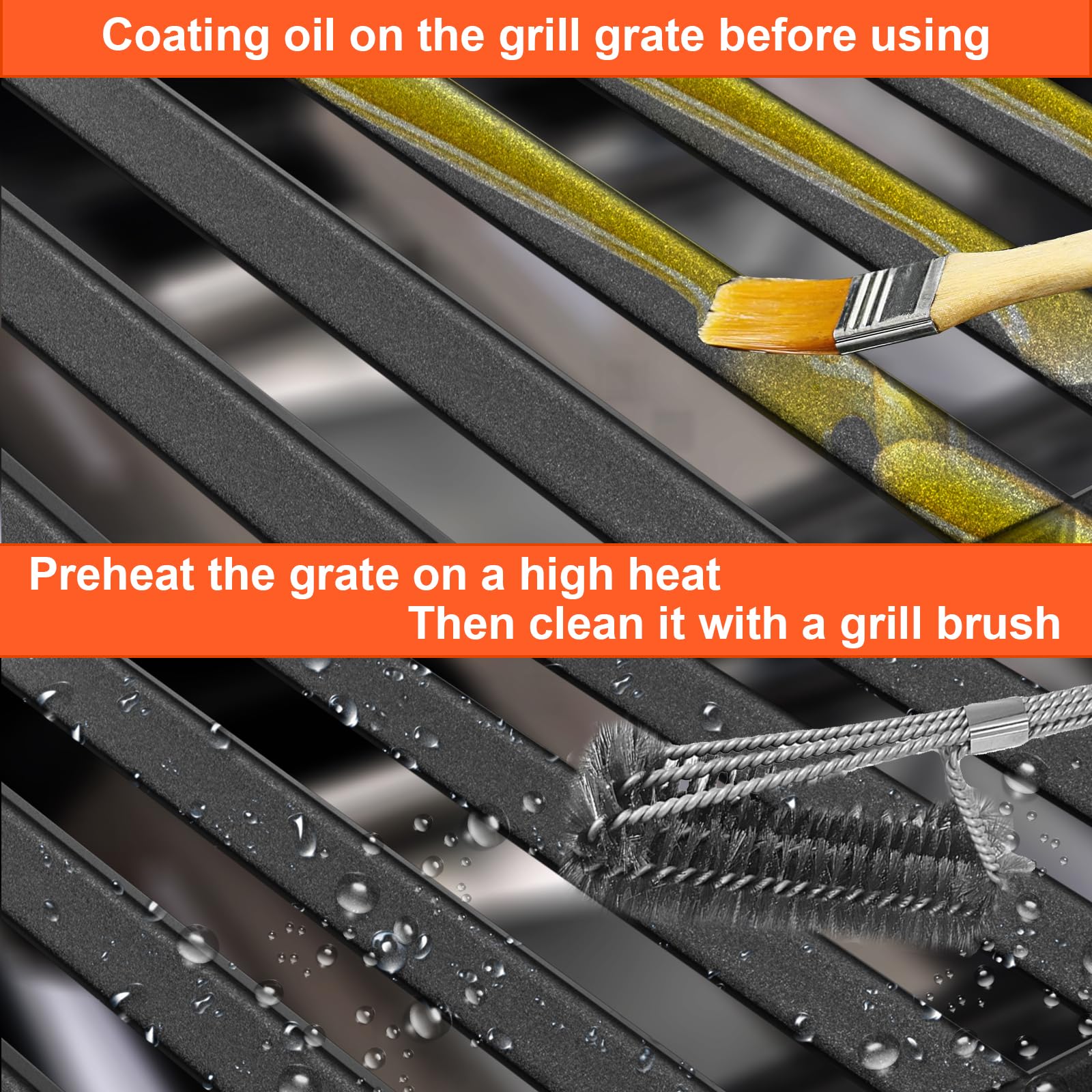 17" Rejillas para parrilla Charbroil Performance 2 - Imagen 6