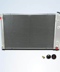 Radiador de aluminio de 4 filas compatible con Chevy C/K