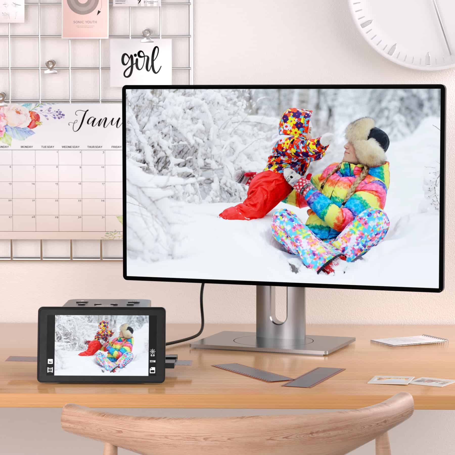 Escáner de películas y diapositivas digitales con pantalla - Imagen 8