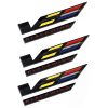 Juego de 3 Emblemas V-Blackwing para 2020-2024 CT4 CT5 V