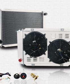 Radiador de aluminio de 3 filas Compatible con Ford Mustang