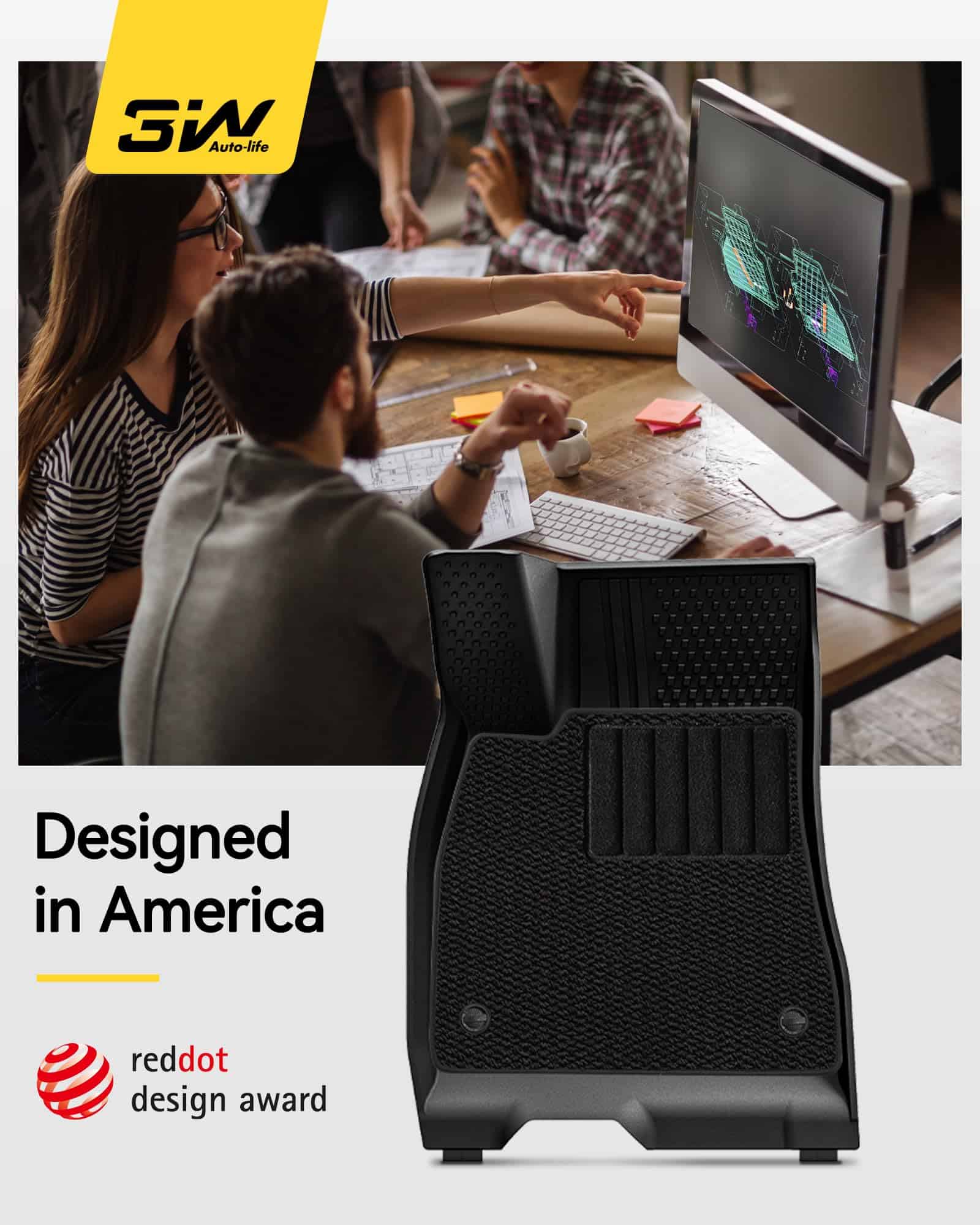 Tapetes de Piso 3W con Alfombras para Tesla Model 3 y Model - Imagen 8