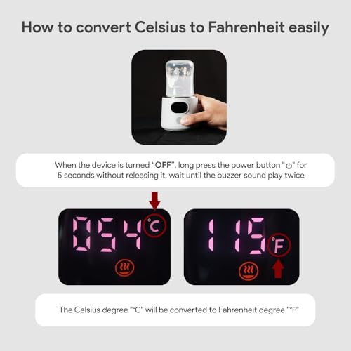 Calentador de Biberones Portátil DrBash para Viajes, - Imagen 8