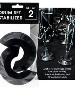JK DRUMPLATES 2-Pack Drum Hooves | Estabilice Su Batería |