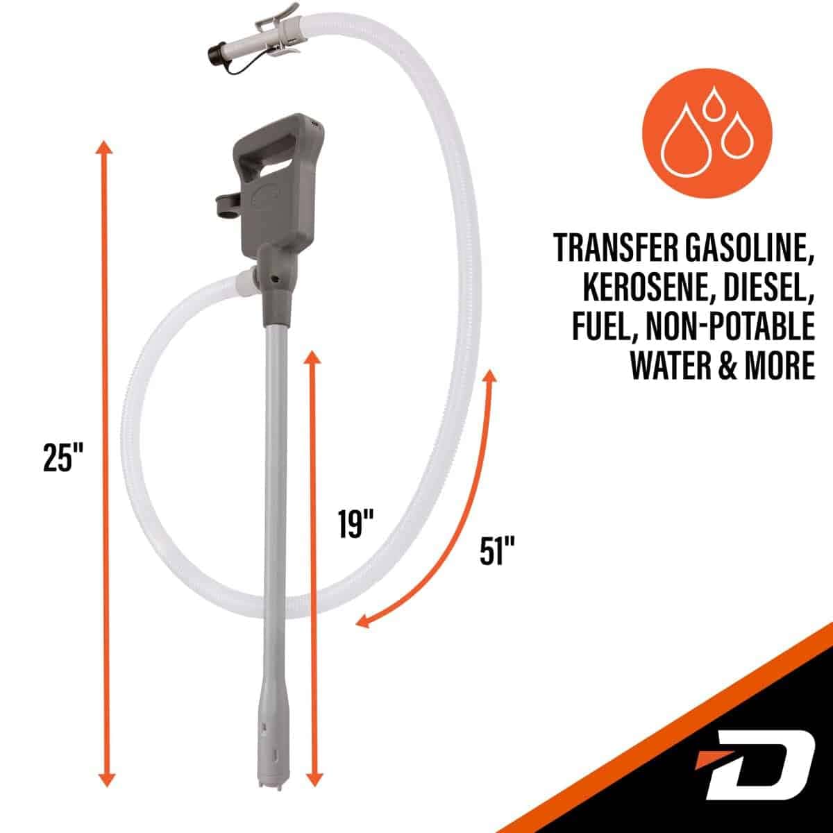 Bomba de transferencia de combustible -Auto-Stop con pitido - Imagen 6