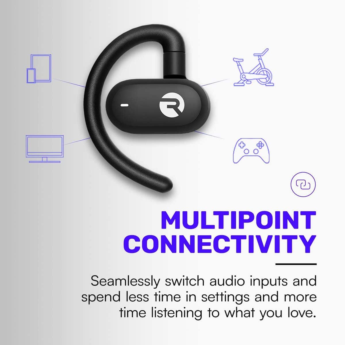 Audífonos inalámbricos Raycon Open Earbuds - Bluetooth - Imagen 9