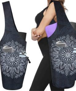 Bolso para tapete de yoga - Bolso grande con -Mandala