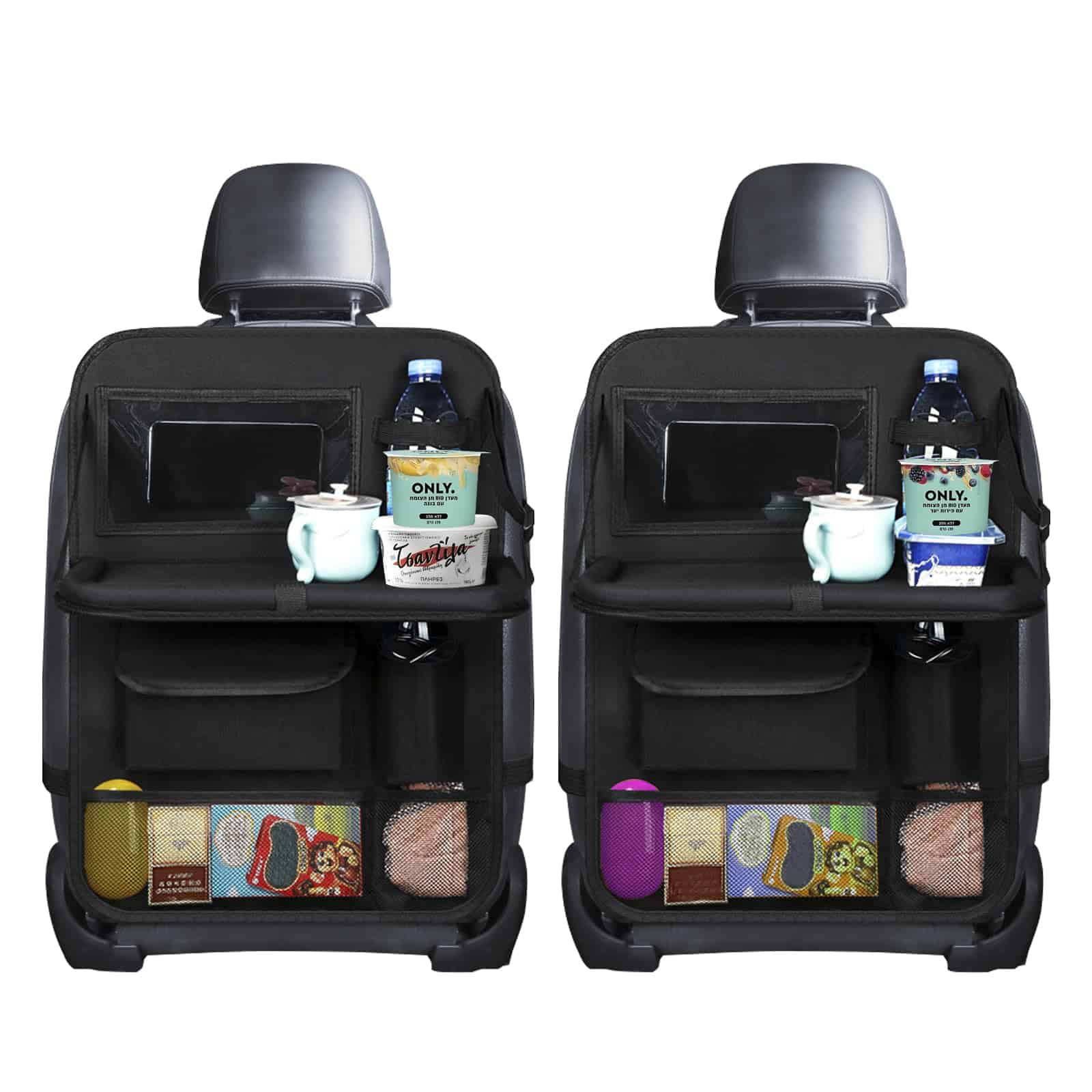 Organizador de Asiento Trasero de Coche Multifuncional