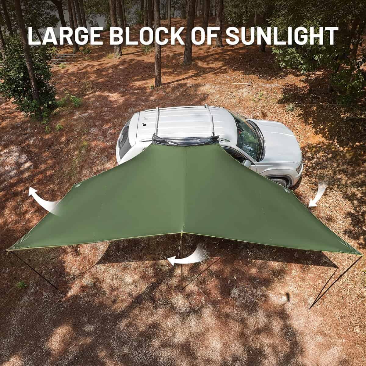 Toldo retráctil para vehículo TIMBER RIDGE 19x9.8 pies con - Imagen 7