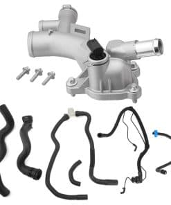 DETYI Carcasa de Refrigerante de Aluminio, Manguera de