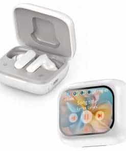 Audífonos inalámbricos SIXTHGU con pantalla táctil de