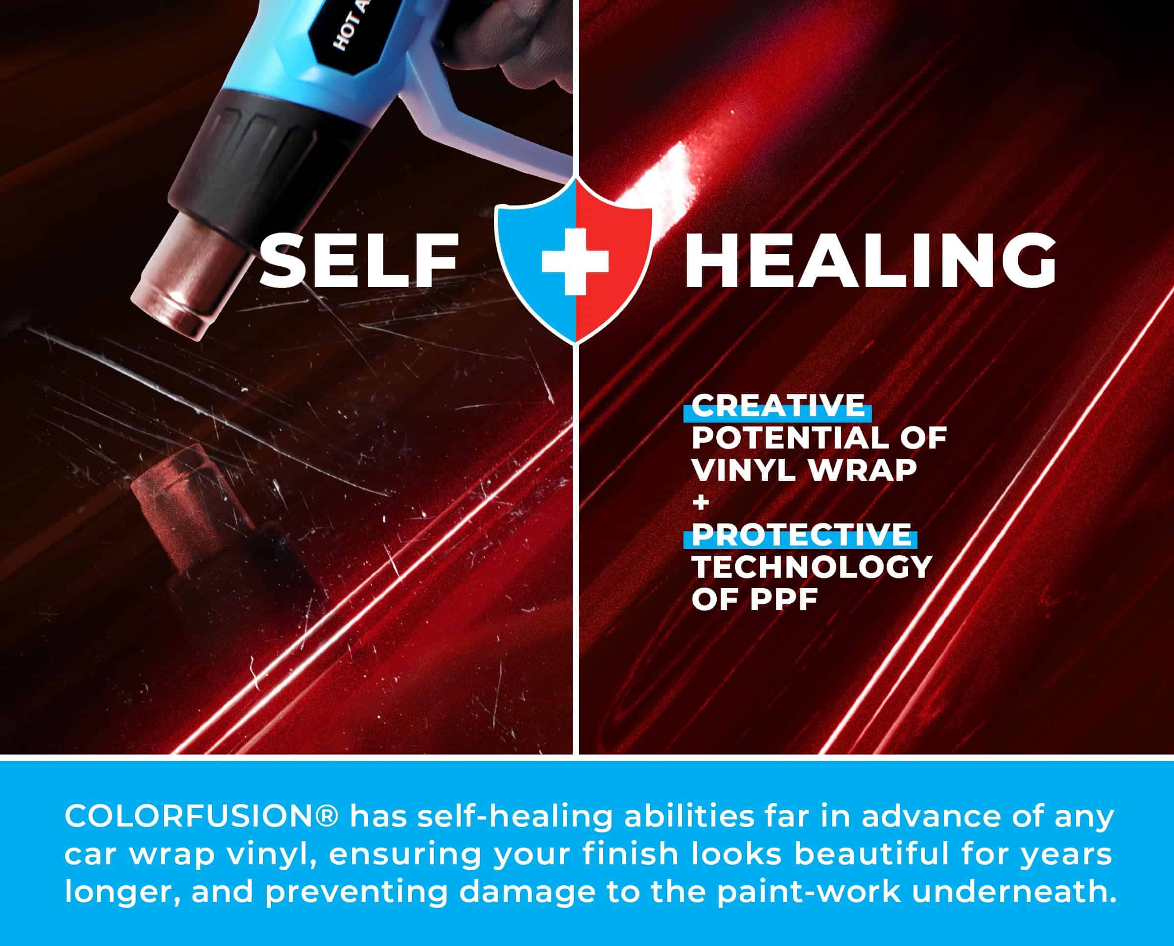 ColorFusion PPF de VViViD, PPF Gloss Demon Aplicación en - Imagen 6