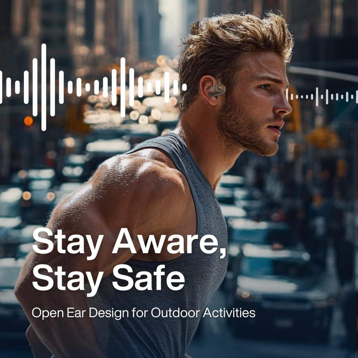 Auriculares de oído abierto, auriculares de oído abierto - Imagen 3