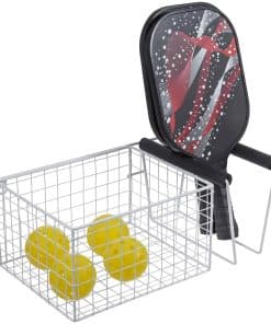 Organizador de Equipos de Pickleball de Pared de Metal