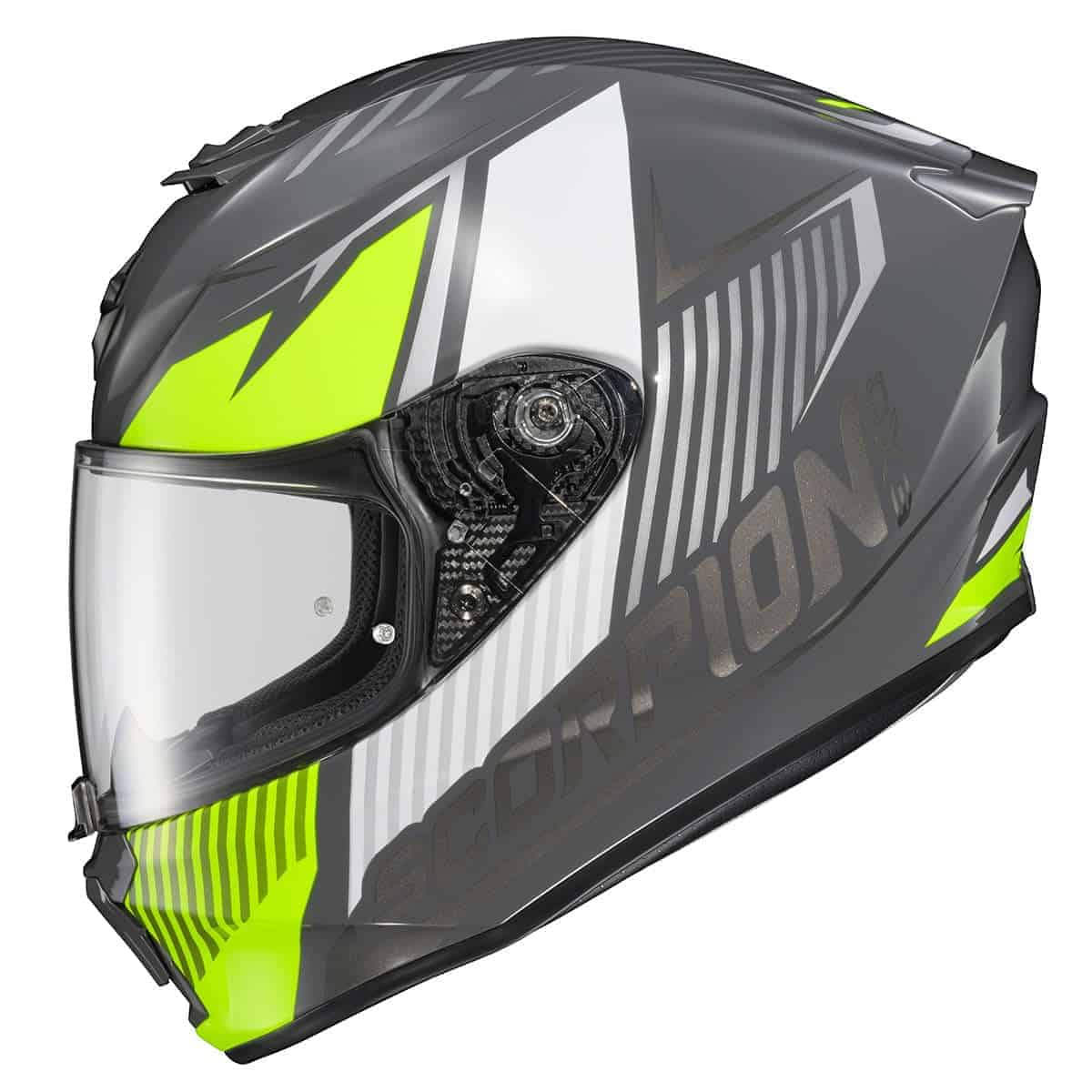 Casco integral para motocicleta ScorpionEXO -Hawker Hi-viz
