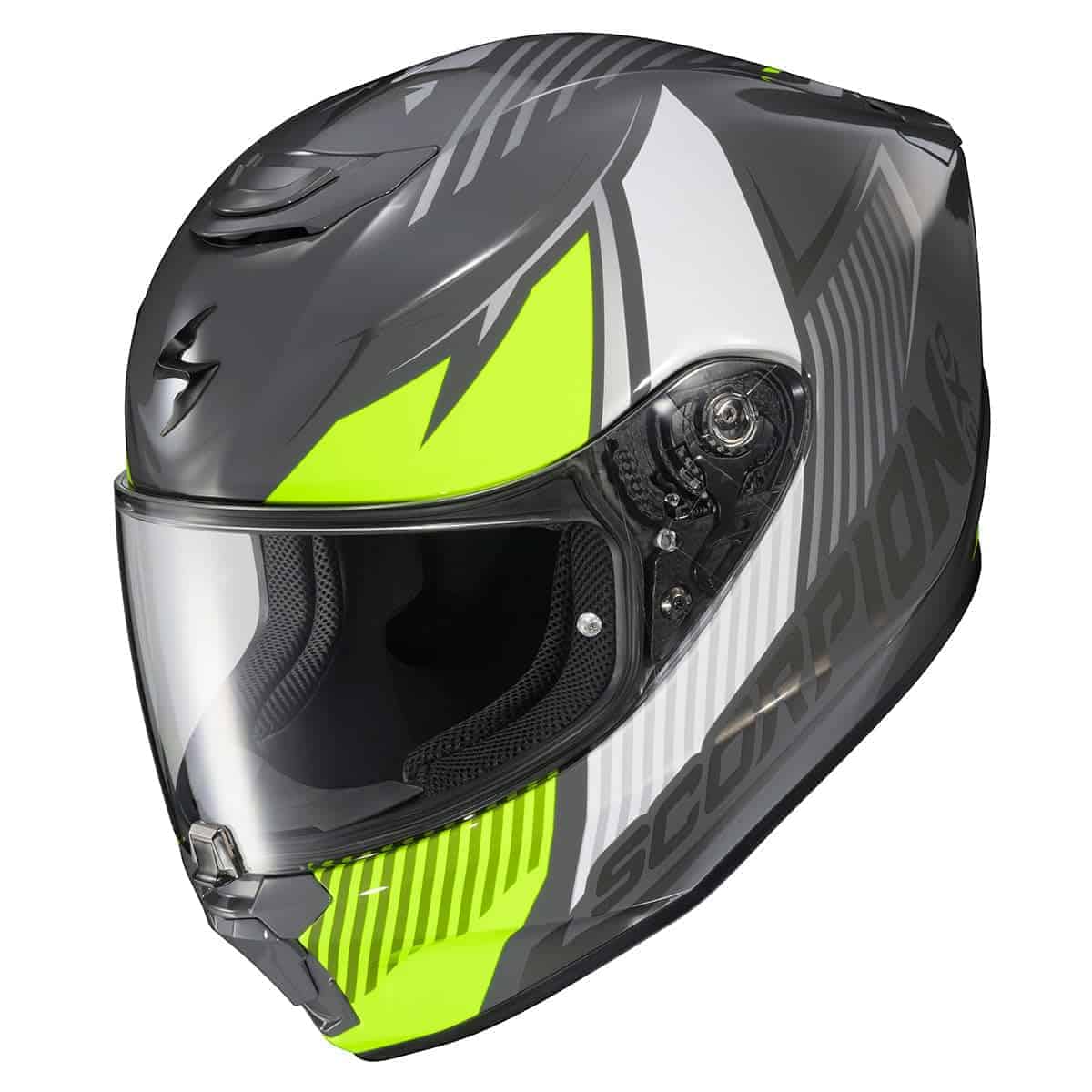 Casco integral para motocicleta ScorpionEXO -Hawker Hi-viz - Imagen 3
