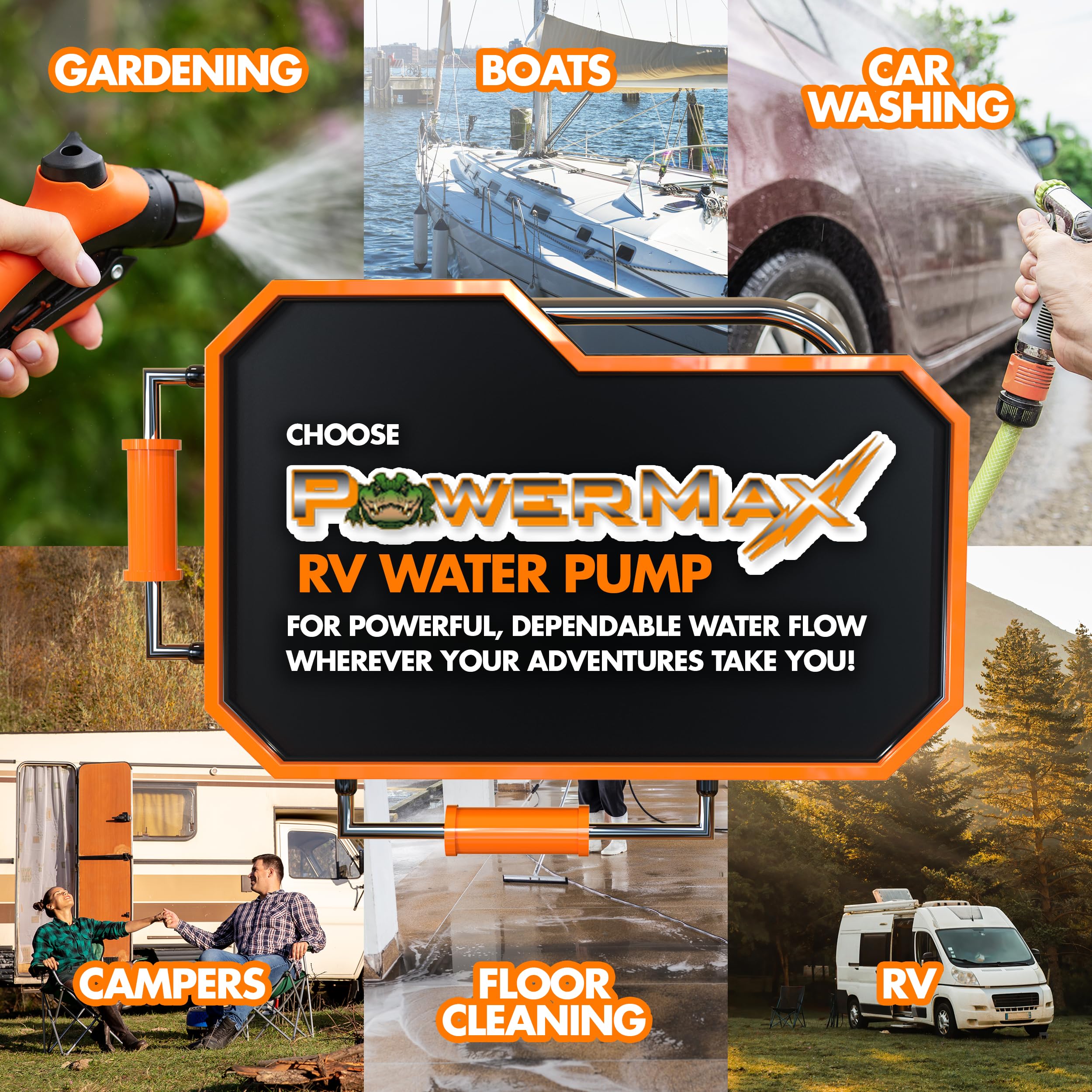 Bomba de Agua para RV 4008-101-A65/E65 | 3.0 GPM - 55 PSI | - Imagen 7