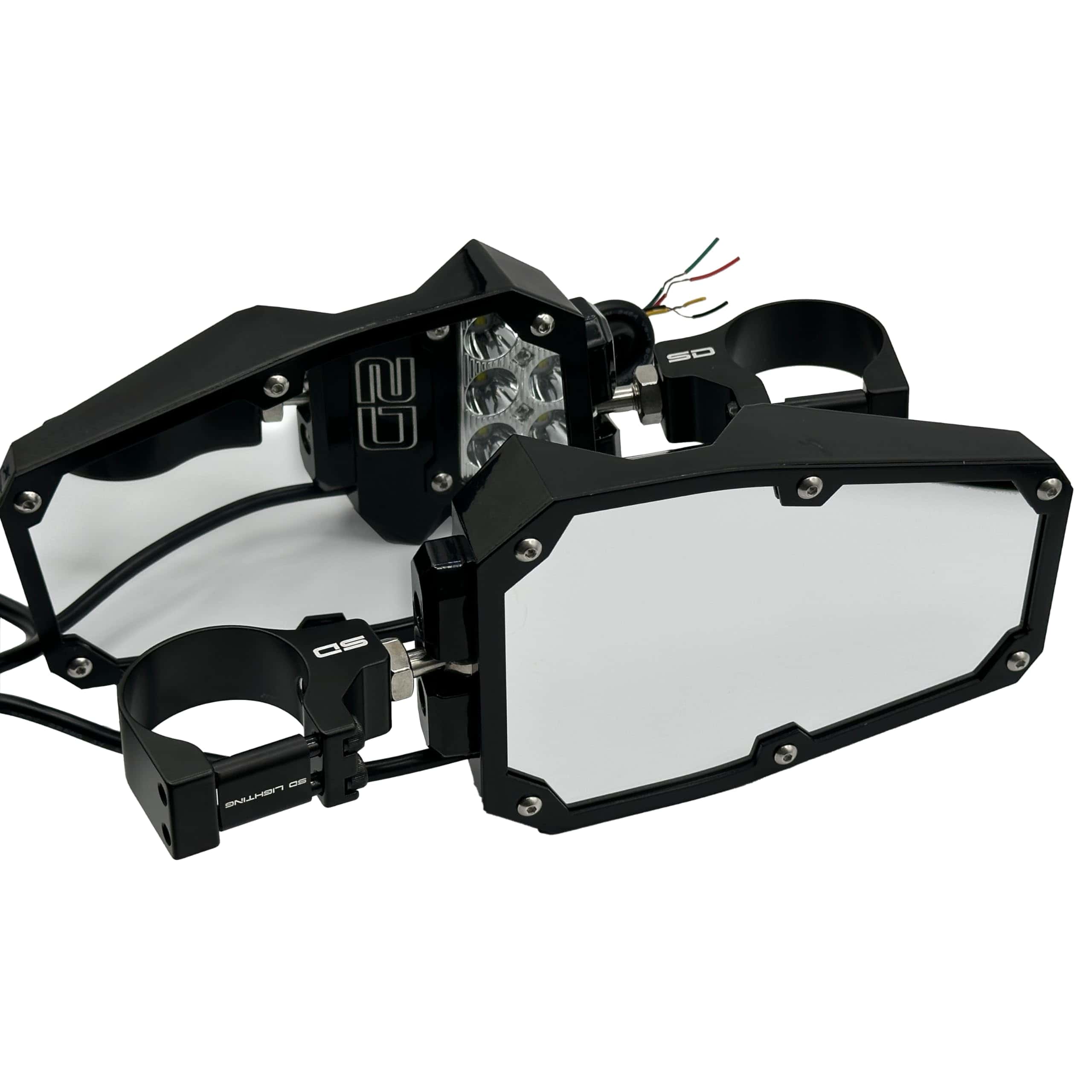 Espejos Laterales LED SD Lighting con Carcasa de Aluminio, - Imagen 4