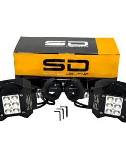 Espejos Laterales LED SD Lighting con Carcasa de Aluminio,