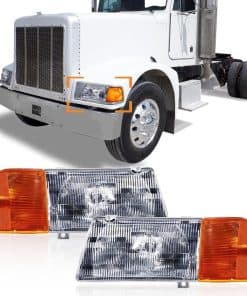 Faros delanteros con lámpara de esquina para camiones