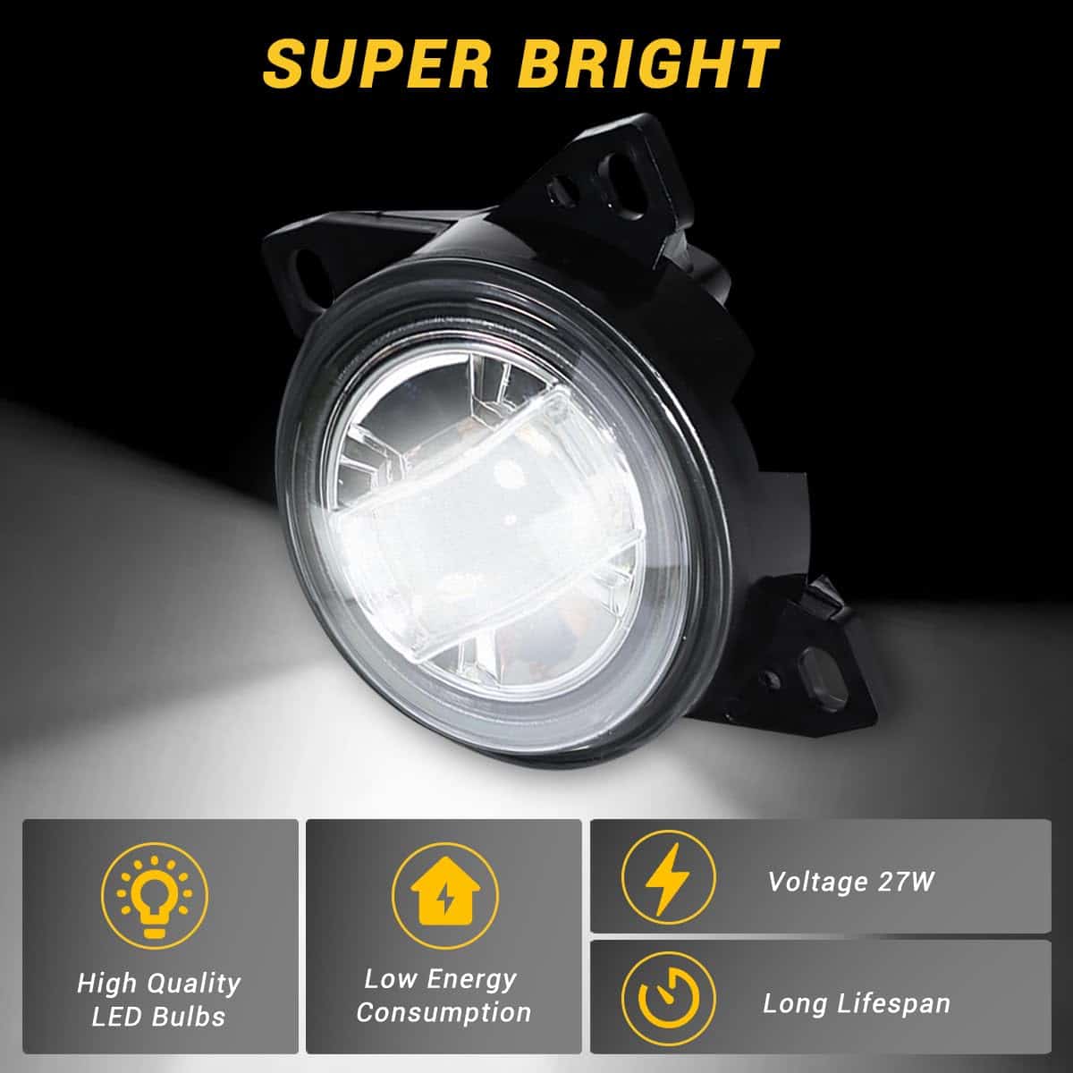 Luces Antiniebla LED de Montaje Hpdmauto para Peterbilt 579 - Imagen 6